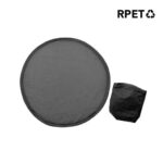 SENOVO - RPET Foldable Frisbee - Black