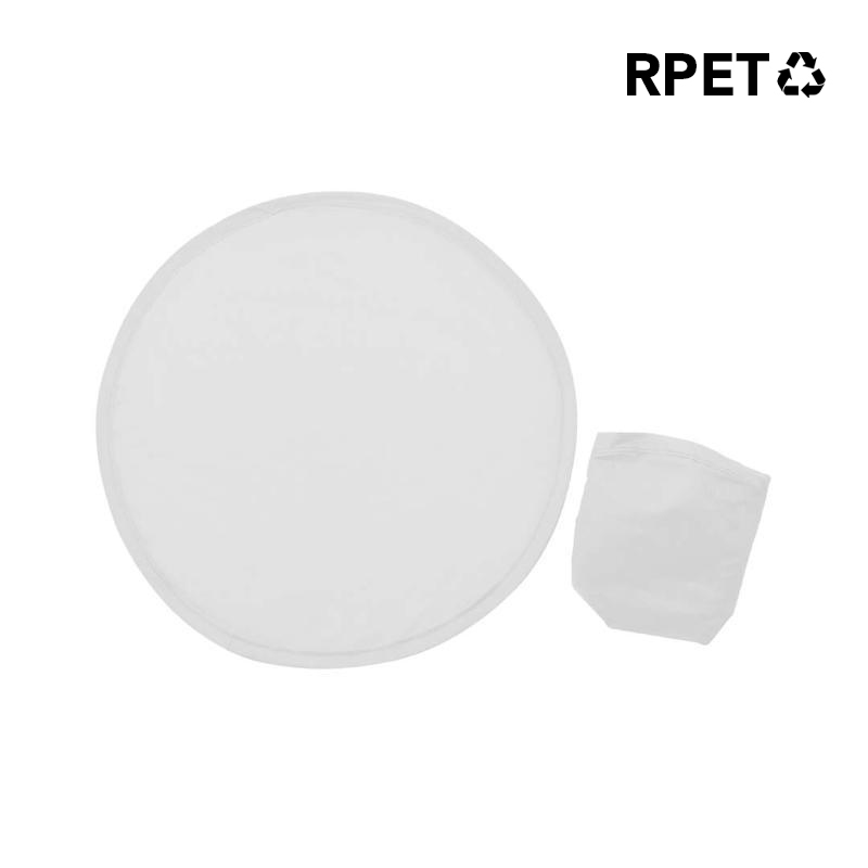 SENOVO - RPET Foldable Frisbee - White — product photo 1