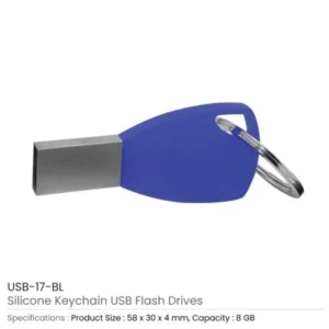 Silicone Keychain USB Flash 8GB — related custom branded product in UAE