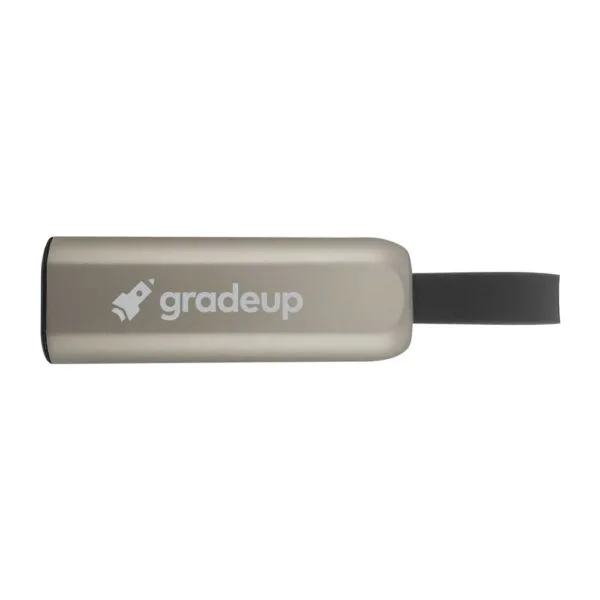 Slide Button USB 16GB with Strap — product photo 1