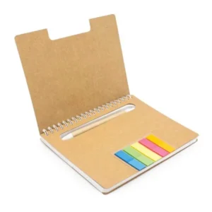 Spiral Notebook with Sticky Note and Pen — related custom branded product in UAE