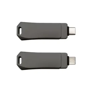 Swivel OTG USB in Gun Metal 64GB V. 3.0 Type C — related custom branded product in UAE