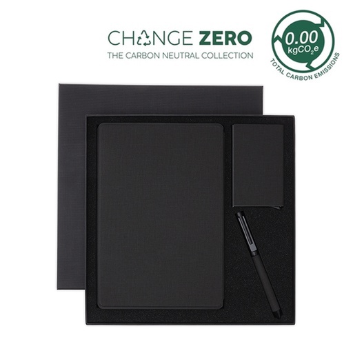 TESSIN sustainable gift set with refillable notebook, pen and cardholder