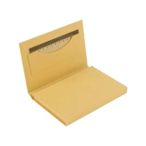 Tri-Fold Notepad with Sticky Notes, Pen, Card Slot and Ruler — related custom branded product in UAE
