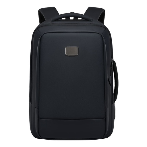 TURISMO - Santhome Expandable 17 inch Business Backpack - Black — product photo 1