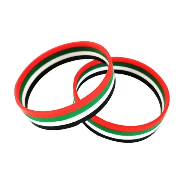 UAE Flag Silicone Wristbands in Readystock — product photo 1