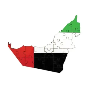 UAE Map Hardboard Puzzles — related custom branded product in UAE