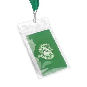 Vertical ID Card Holder with Resealable Zip — related custom branded product in UAE