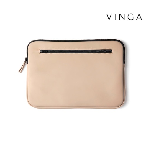 VINGA Baltimore Laptop Case 15 inch - Beige — product photo 1