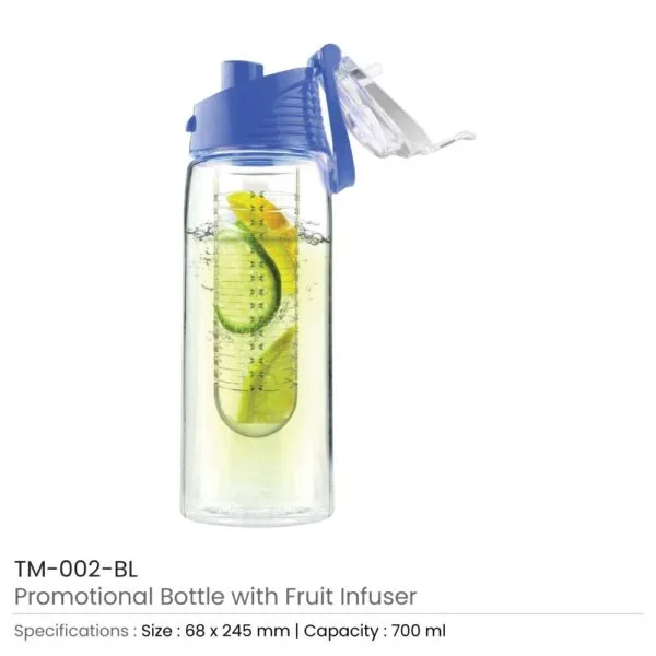 Water Bottle with Fruit Infuser — product photo 1