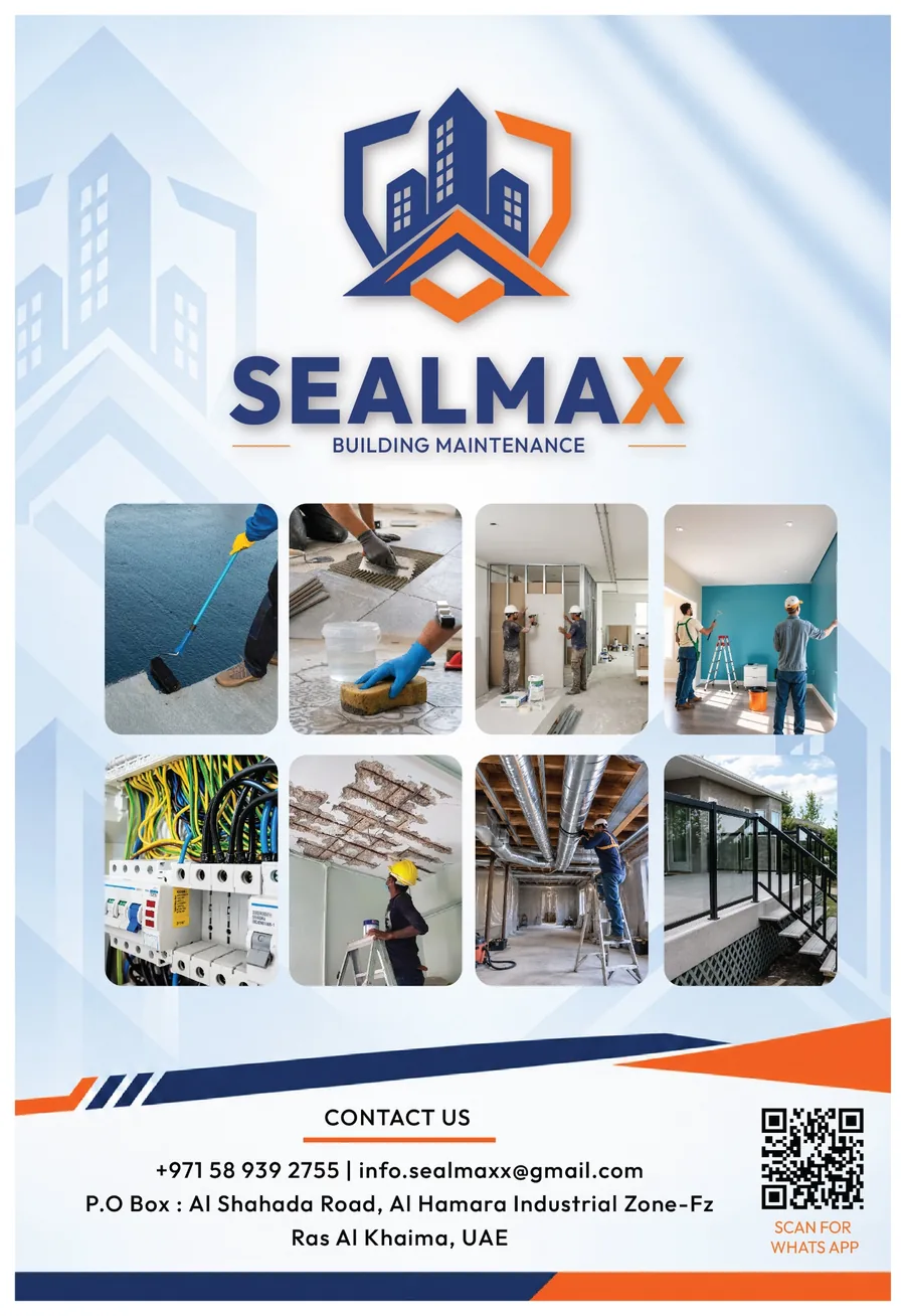 Sealmax electrical, structural repair, air conditioning, ducting and plumbing services page